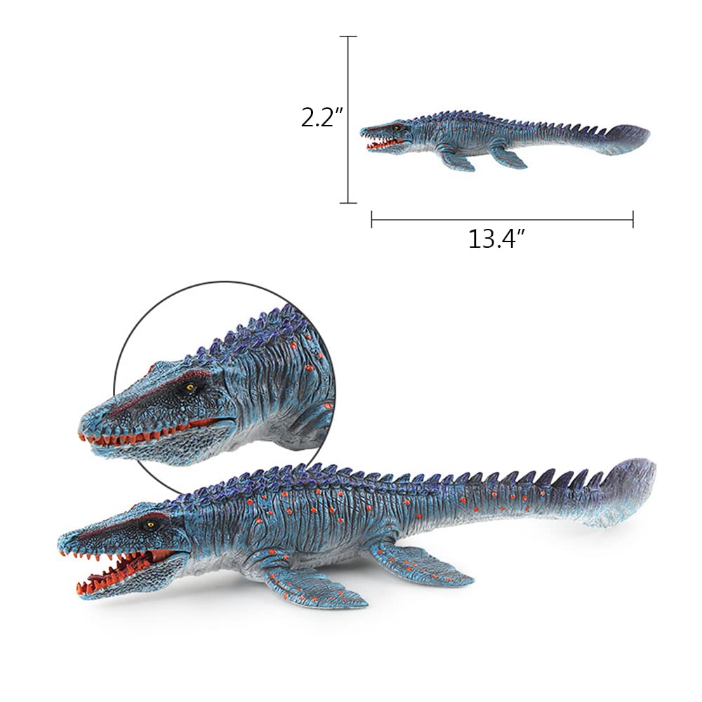EOIVSH Mosasaurus toy with hand-painted details for lifelike texture