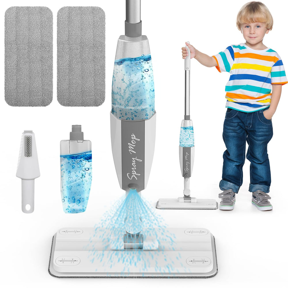 EP EXERCISE N PLAY toddler mop front view for pretend play and skill building.