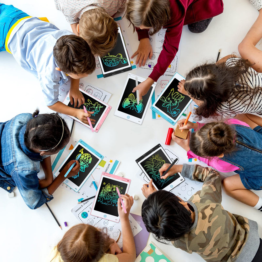 Epakh lightweight 93-gram tablet, easy for little hands to carry.