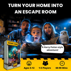 EPIC ENIGMAS Harry Magic Escape Room puzzle-rooms showcase teamwork and problem solving.