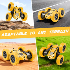 EPIMA RC car with bright LED headlights for orientation in low light
