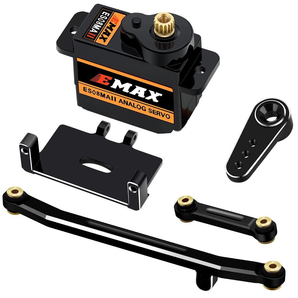 EPINON AXIAL SCX24 servo ES08MAII 12g with metal gears for stronger torque.