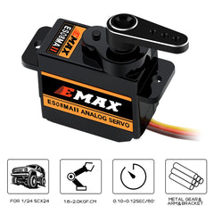 EPINON steering link for SCX24 enhances steering responsiveness.
