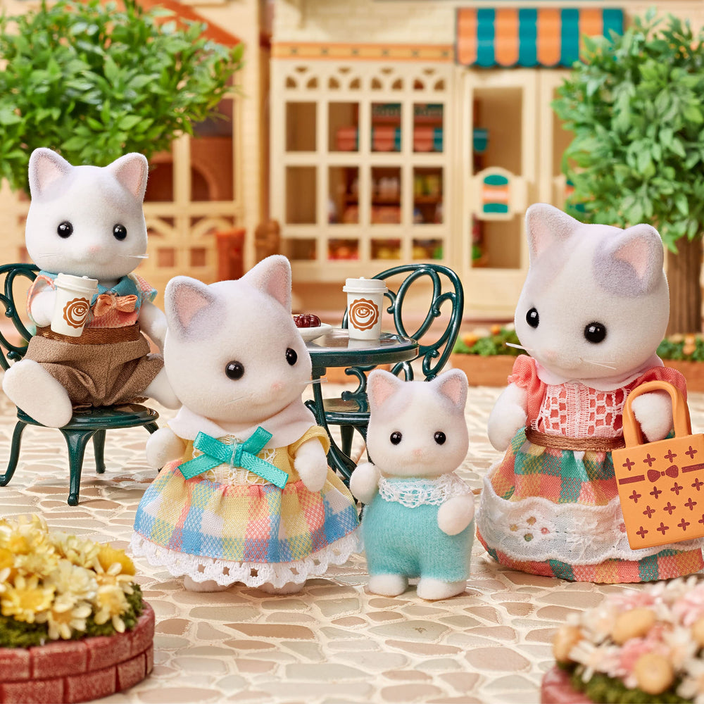 Epoch Sylvanian Families cups for pretend beverages and sharing.