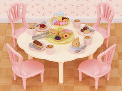 Dolls and miniature furniture spark storytelling adventures with Epoch Sylvanian Families.