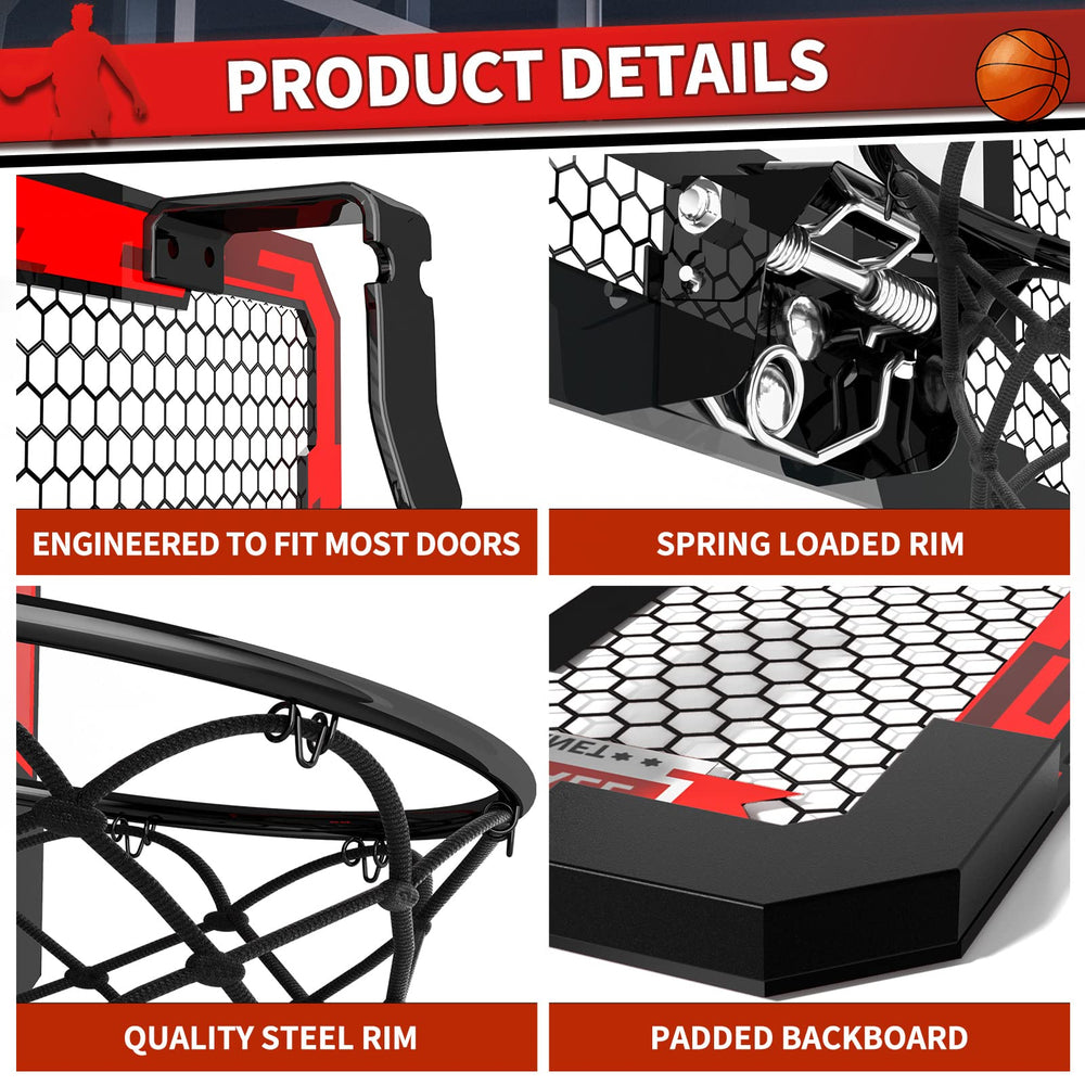 EPPO includes two rubber balls, air pump, and mounting hardware.