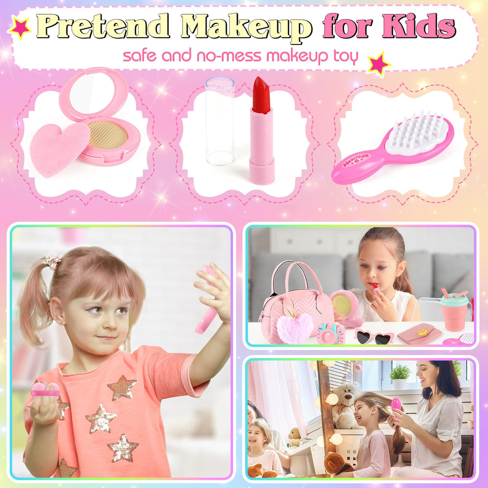 ERHAICAT play purse water bottle adds tea-time pretend play.