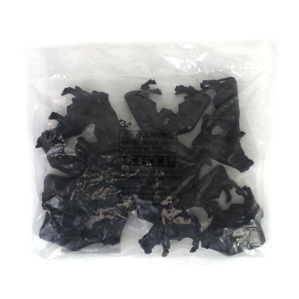 1/64-scale ERTL Angus herd figures to enhance model farm scenes.