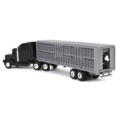 ERTL 1:64 truck and trailer set photo captures complete playset