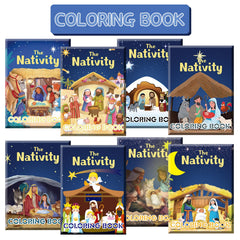 Ertyjikg coloring pages featuring Jesus, sheep, and camels inspire holiday imagination.