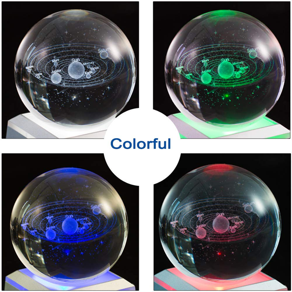 ERWEI touch-switch LED base for easy control and ambience.