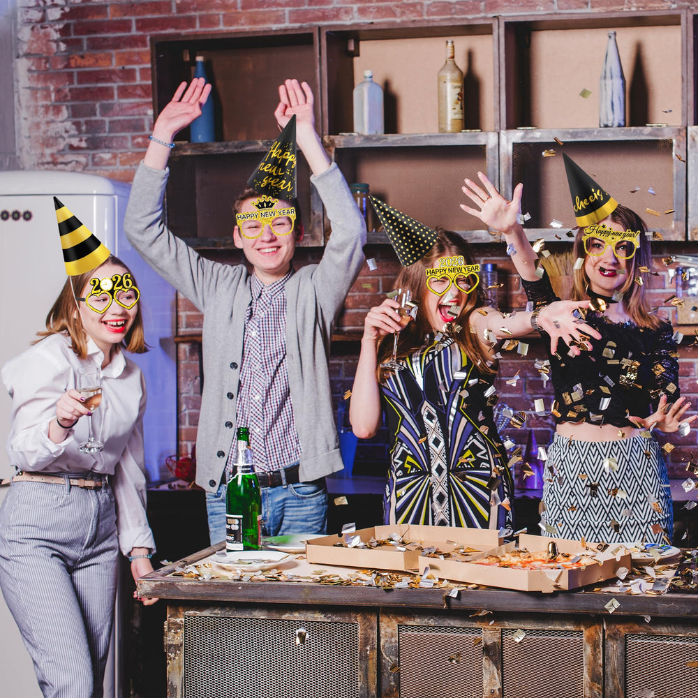 Erweicet noisemakers invite guests to cheer and celebrate
