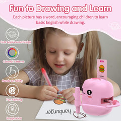 Color pens included with ERYMCS drawing robot for vibrant art sessions