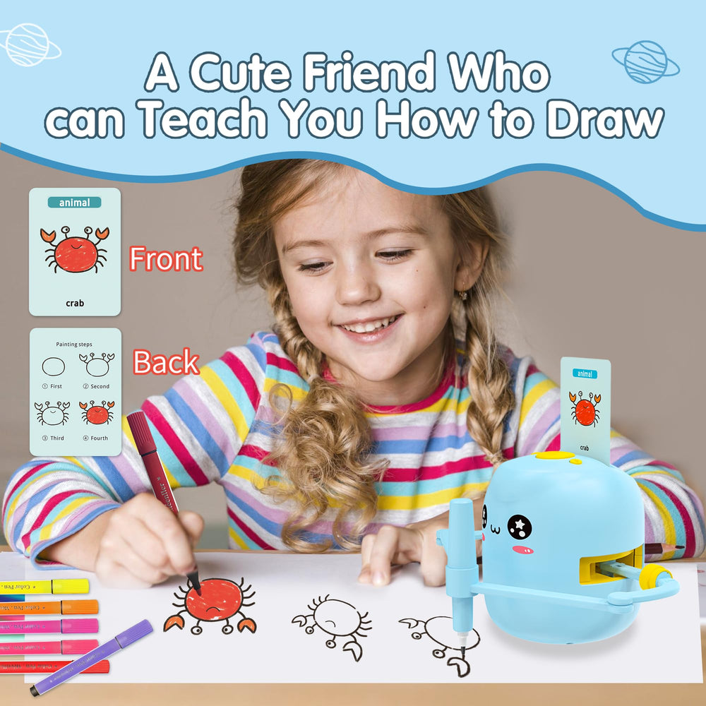 ERYMCS drawing robot with voice interaction supports storytelling and language learning