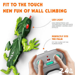 eryxo Wall Crawler Lizard moves across the floor with remote control.