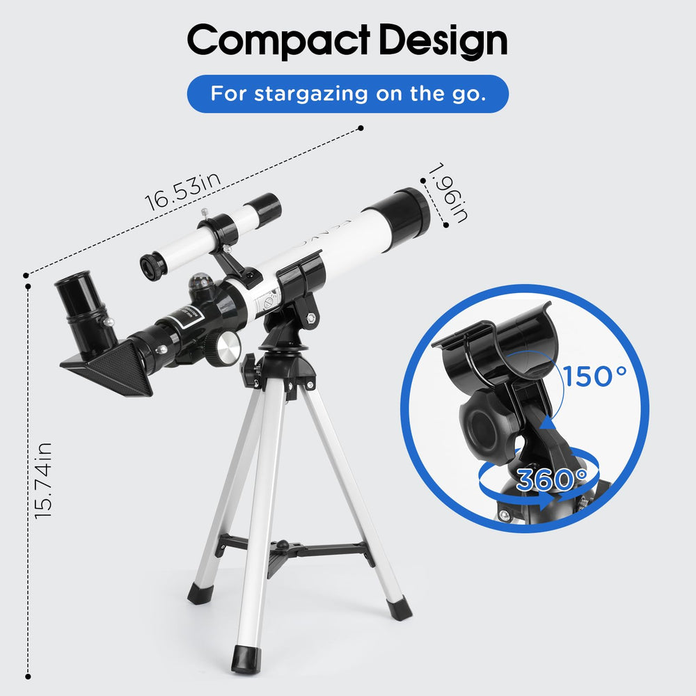 ESAKO Kids Telescope portable and lightweight for on-the-go stargazing adventures