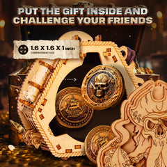 ESC WELT Authentic treasure map detail enhances treasure-hunt vibe for the game.