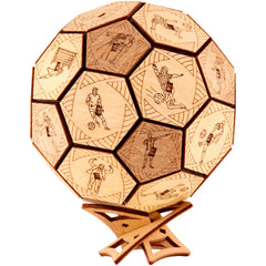 ESC WELT Quest Ball Secret Box during assembly, showcasing craftsmanship and brainteaser appeal.