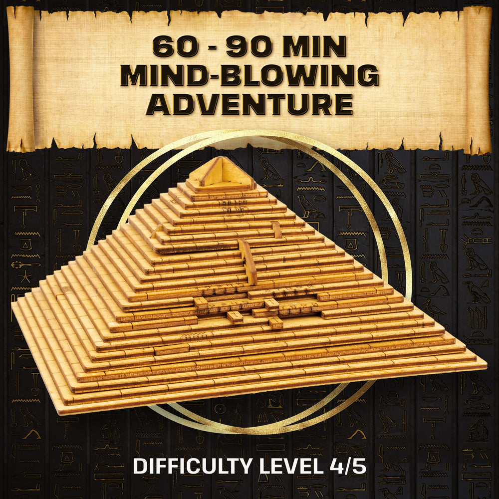 ESC WELT Quest Pyramid puzzle mechanisms engage hands-on logic and teamwork.