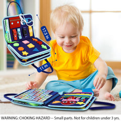Esjay dinosaur-pattern cover adds engaging visuals for playful learning