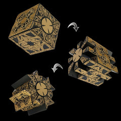 ESMGVAR Detachable Hellraiser box open view highlighting shape-shift feature for display