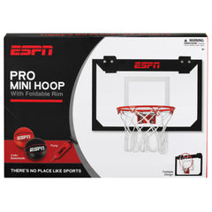 Kids and adults enjoy ESPN mini basketball hoop for easy fun.