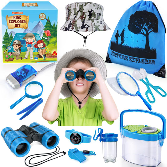 ESSENSON bug catcher backpack setup for organized outdoor exploration