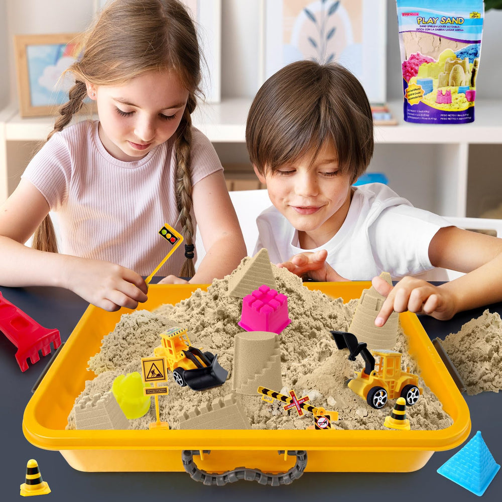 ESSENSON construction sand set makes a thoughtful birthday gift