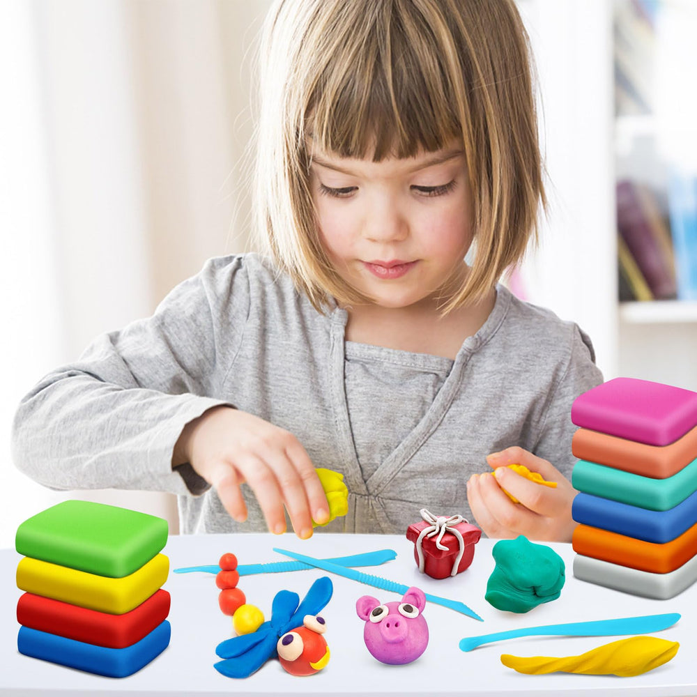 ESSENSON Suited for school projects and art class with quick-dry modeling clay