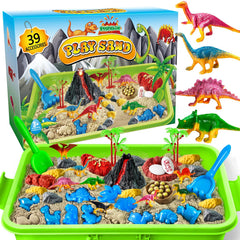 Essenson sensory bin with dinosaurs set sparks imaginative play and tactile learning.