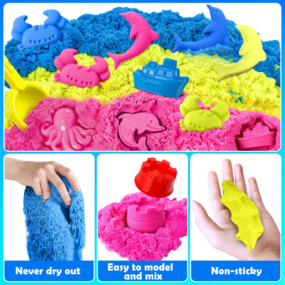 ESSENSON shaping tools set of 10 helps build precise sand sculptures