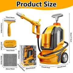 Essovee Kids Clean Car Wash Toy is durable, safe, and ready for family fun