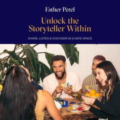 ESTHER PEREL Where Should We Begin? engaged faces connecting through prompts.