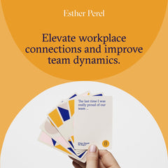 ESTHER PEREL Where Should We Begin? at Work prompts close-up for active discussion