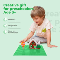 Etarnfly Classic baseplates 10x10 blue spark versatile open-ended play.