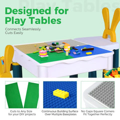Etarnfly Classic baseplates 10x10 sand create warm display surfaces.