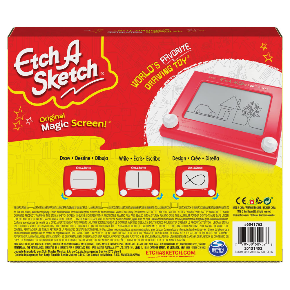 Etch A Sketch Classic timeless toy that sparks imagination for all ages.