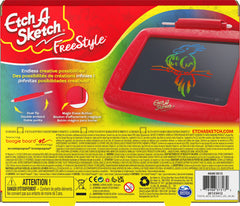 Etch A Sketch Freestyle travel toy perfect for kids ages 3 and up