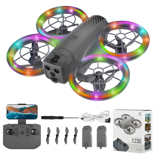 Eterfun mini drone with 1080HD camera captures smooth aerial moments for fun photos