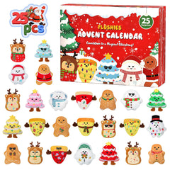 ETLUK Emotional Plush Advent Calendar with 25 daily surprises for the countdown