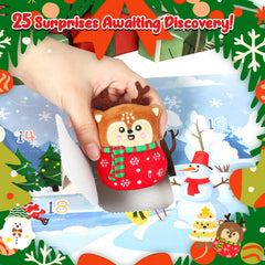ETLUK family gifting moment featuring countdown plushies