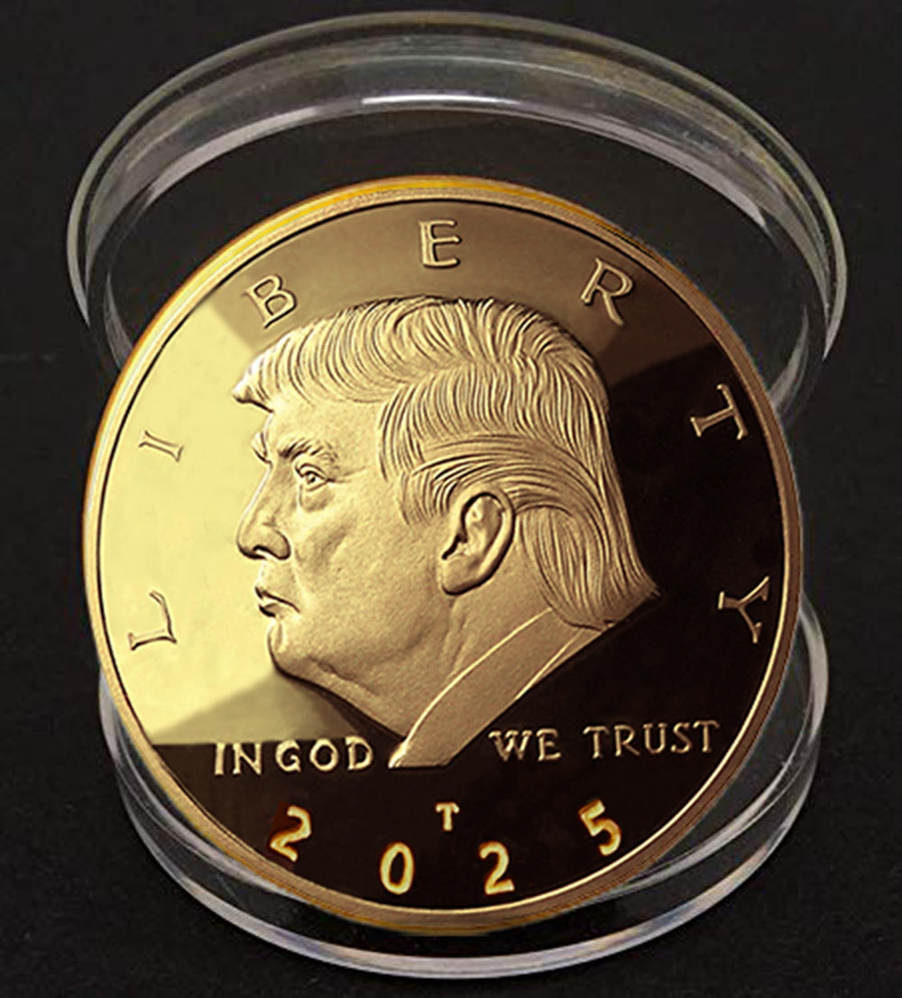 eTradewinds display stand included for presenting the coin