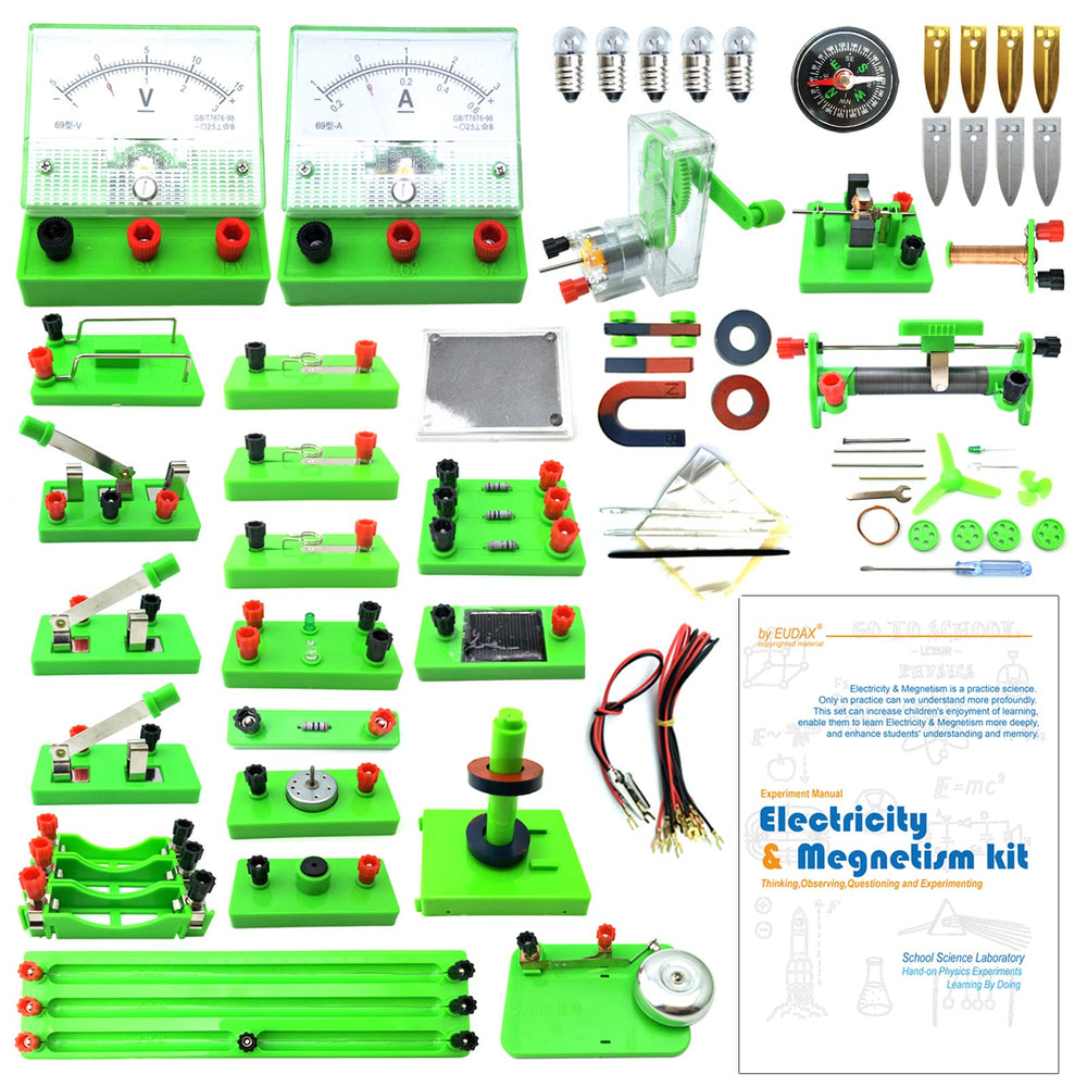 EUDAX basic electricity discovery kit cover for hands-on student learning