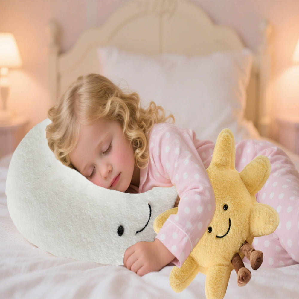 EUEGWYX sun plush bedroom decor adds playful charm