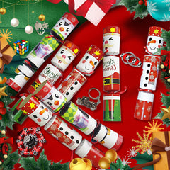 EUHQY Xmas Gift non-snap party favor pairs with crown and joke for festive moments