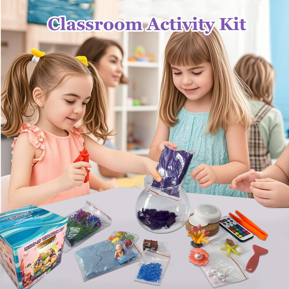 EUHQY Mermaid Terrarium Kit gift idea for birthdays and holidays