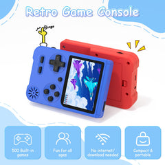 Euiyi Retro Gaming Console charging via USB-C for quick power ups