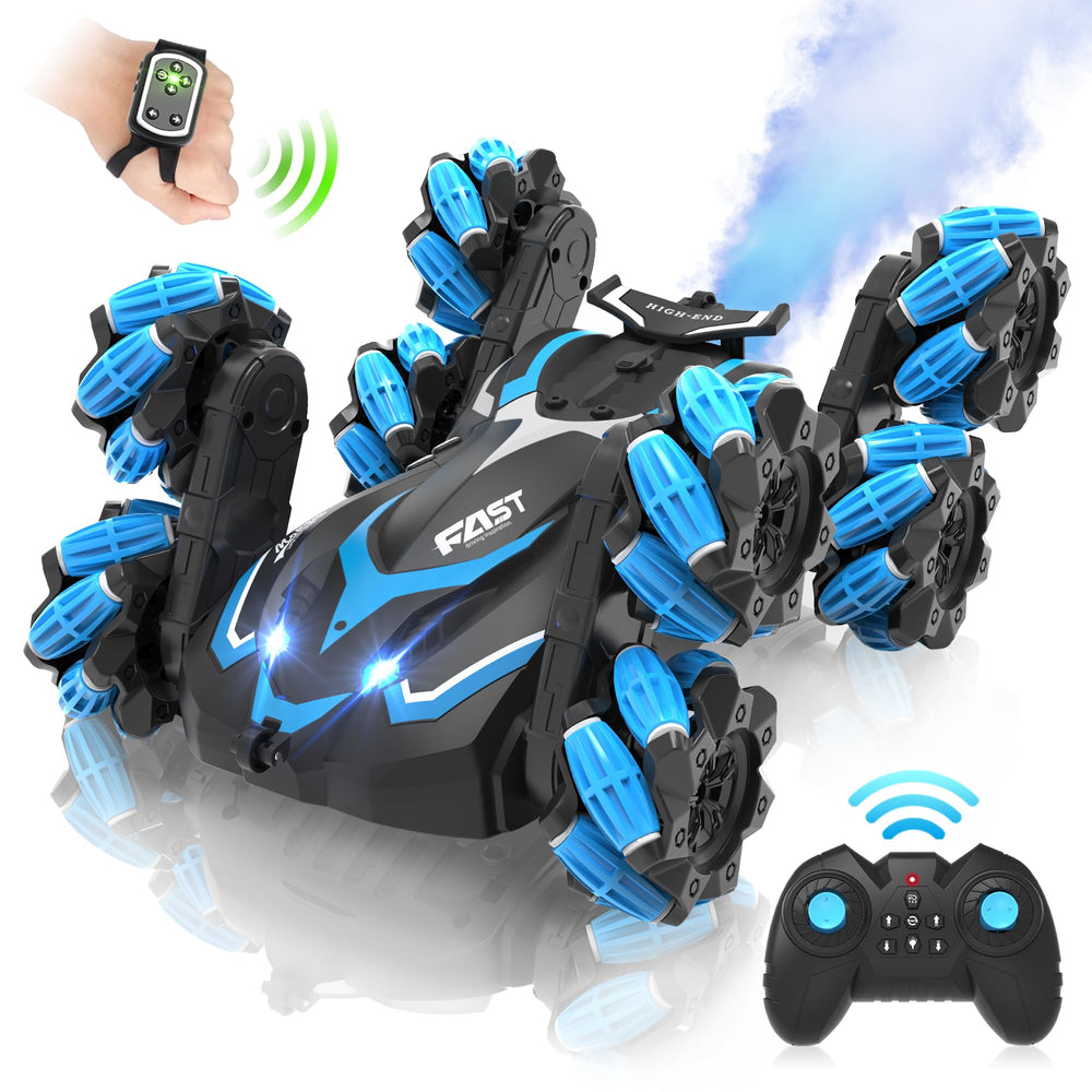 Eulogia Rremote Car with 8-mecanum wheels enables all-direction drift