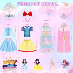 EULRGAUS dress-up set with top and skirt supports creative mix-and-match.
