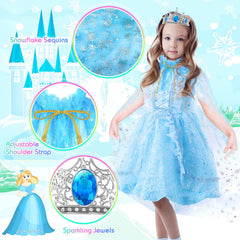 EULRGAUS sparkly hairband with secure fit for finishing royal looks.